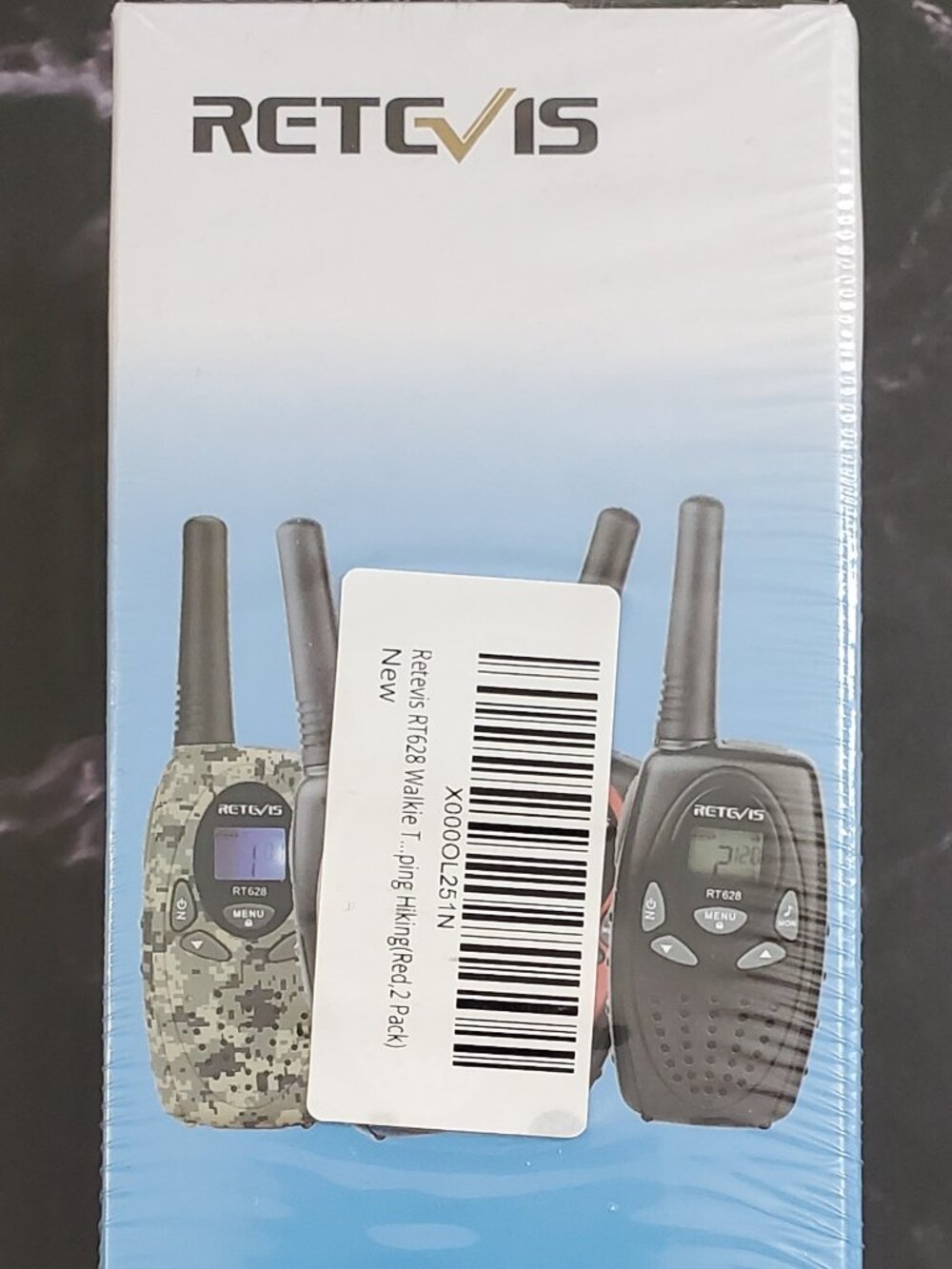 Retevis RT628 Walkie Talkies for Kids RED New in Box